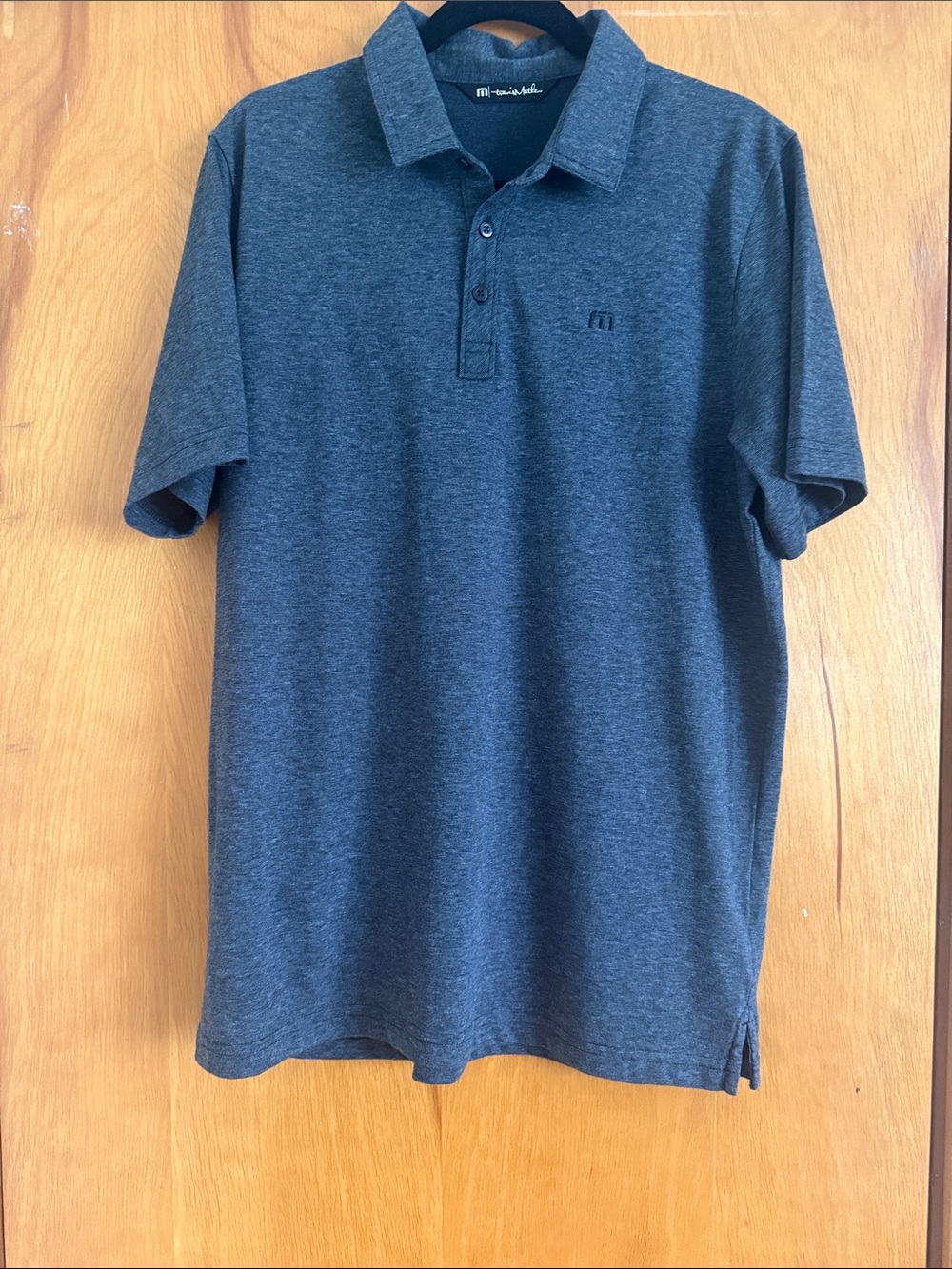 Travis Mathew men’s Charcoal Heather Polo